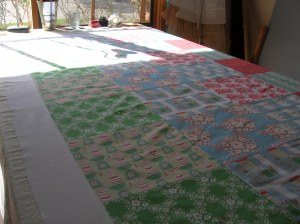 Making a quilt